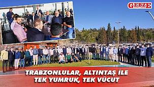 Trabzonlulardan güç birliği fotoğrafı 