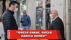 Bıyık, Darıca esnafının fikirlerini önemsiyor