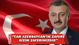 Büyükakın, Azerbaycan'daki zaferi kutladı