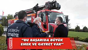 Büyükakın'dan GEBKİM'e övgü