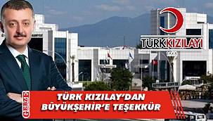 Büyükşehir'in İzmir Depremi özverisi teşekkür getirdi