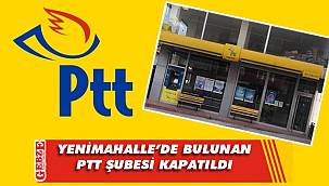 Çayırova'da tepki çeken PTT kararı