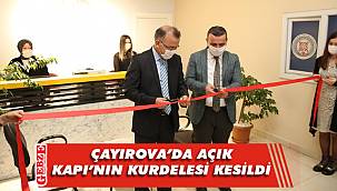 Çayırova'da vatandaşın kapısı açıldı