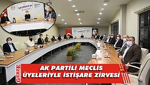 Çiftçi, AK Partili meclis üyeleriyle buluştu