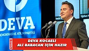 DEVA Kocaeli'de Babacan heyecanı