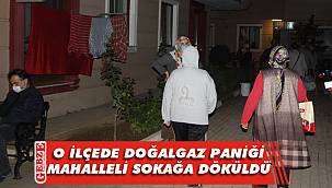 Doğalgaz borusu delindi, bir site boşaltıldı