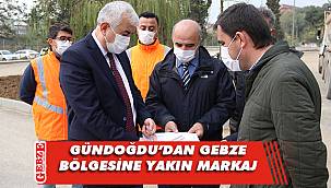 Gebze bölgesindeki Büyükşehir projelerini takip ediyor