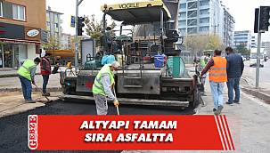 Gebze’de altyapı sonrası asfalt seferberliği