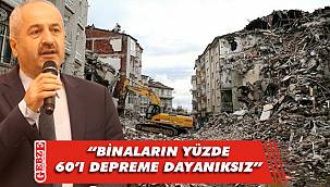 Gebze'deki yapı stokunun deprem problemi var