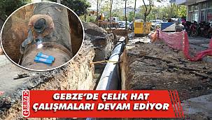 Gebze'nin ana ishale hattı yenileniyor
