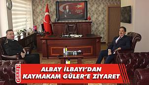 Güler, İl Jandarma Komutanı'nı ağırladı