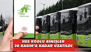 HES kodlu binişlerde yeni gelişme