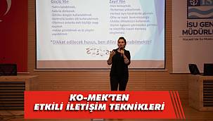 KO-MEK'ten İSU'ya etkili iletişim semineri