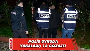 Kocaeli'de aranan şahıslara şafak vakti operasyon