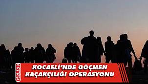 Kocaeli'nde 16 sığınmacı yakalandı