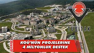 KOÜ projelerine TÜBİTAK'tan destek
