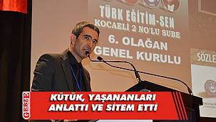 Kütük'ten ilçe sağlık müdürlüğüne eleştiri