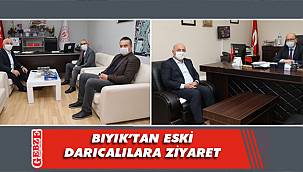 Muzaffer Bıyık, Tatoğlu ve Kadıoğlu'na gitti