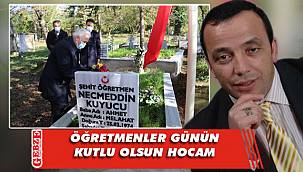 Necmeddin Kuyucu, kabri başında anıldı