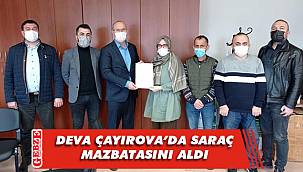 Saraç, resmen DEVA Çayırova'nın başkanı