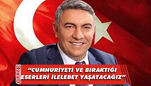 Şayir, Atatürk'ü bu sözlerle andı