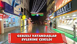 Sokağa çıkma yasağı başladı