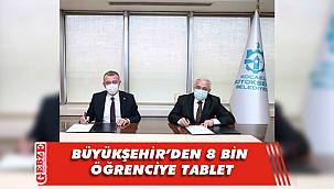 Tablet alımı için protokol imzalandı