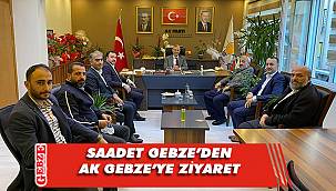 Türel ve ekibinden Kaya'ya ziyaret