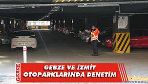 Açık ve kapalı otoparklarda koronavirüs denetimi