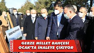 Bakan Kurum, Millet Bahçesi arazisini inceledi