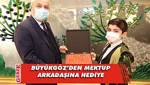 Başkan Büyükgöz Berat Efe’yi ağırladı 