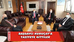 Başsavcı Kuruçay’ın baba acısını paylaştılar