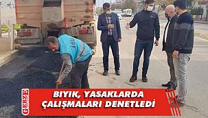 Bıyık, hafta sonunu çalışmalara ayırdı