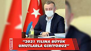 Büyükakın'dan yeni yıl mesajı