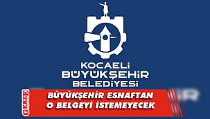 Büyükşehir esnaf destek paketinde değişikliğe gitti