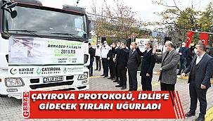 Çayırova’dan İdlib’e yardım eli