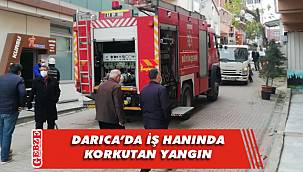 Darıca’da korku dolu dakikalar