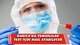 Darıcalı mail atarak test olacak