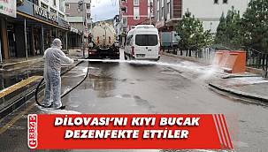 Dilovası'nda yoğun dezenfekte çalışması
