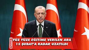 Erdoğan, kabine toplantısı sonrasında konuştu