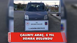 Gebze'de çalındı, Ümraniye'de ele geçirildi