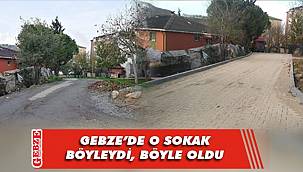 Gebze’de Fen işleri çalışıyor