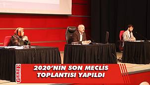 Gebze’de yılın son meclisi sakin geçti