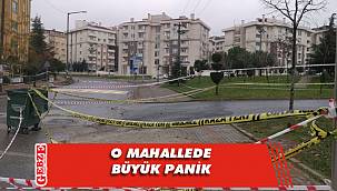 Gebze’de yol çöktü