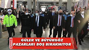 Gebze’nin pazarlarına koronavirüs denetimi