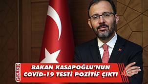 Kasapoğlu, virüse yakalandığını duyurdu