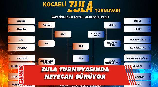 Kocaeli'de Zula turnuvası sürüyor