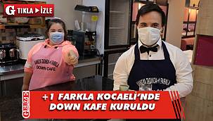 Kocaeli'ndeki Down Kafe hizmet için gün sayıyor