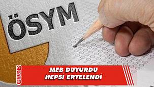 MEB'den sınav duyurusu