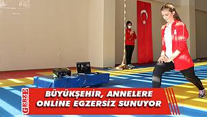 Salgın döneminde anneler için çevrimiçi egzersiz